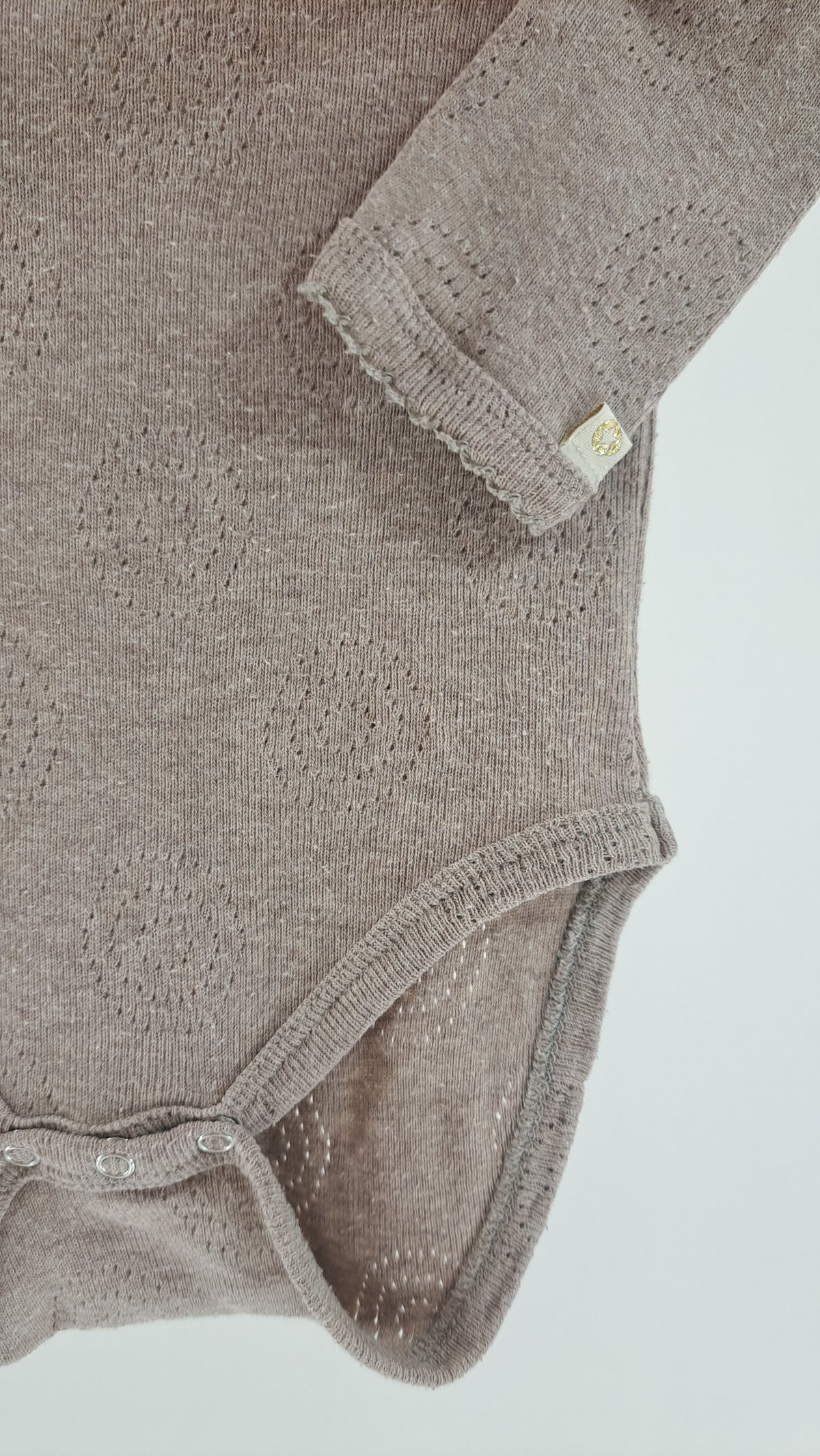SMALLSTUFF • BODY • TAUPE POINTELLE • STR. 62
