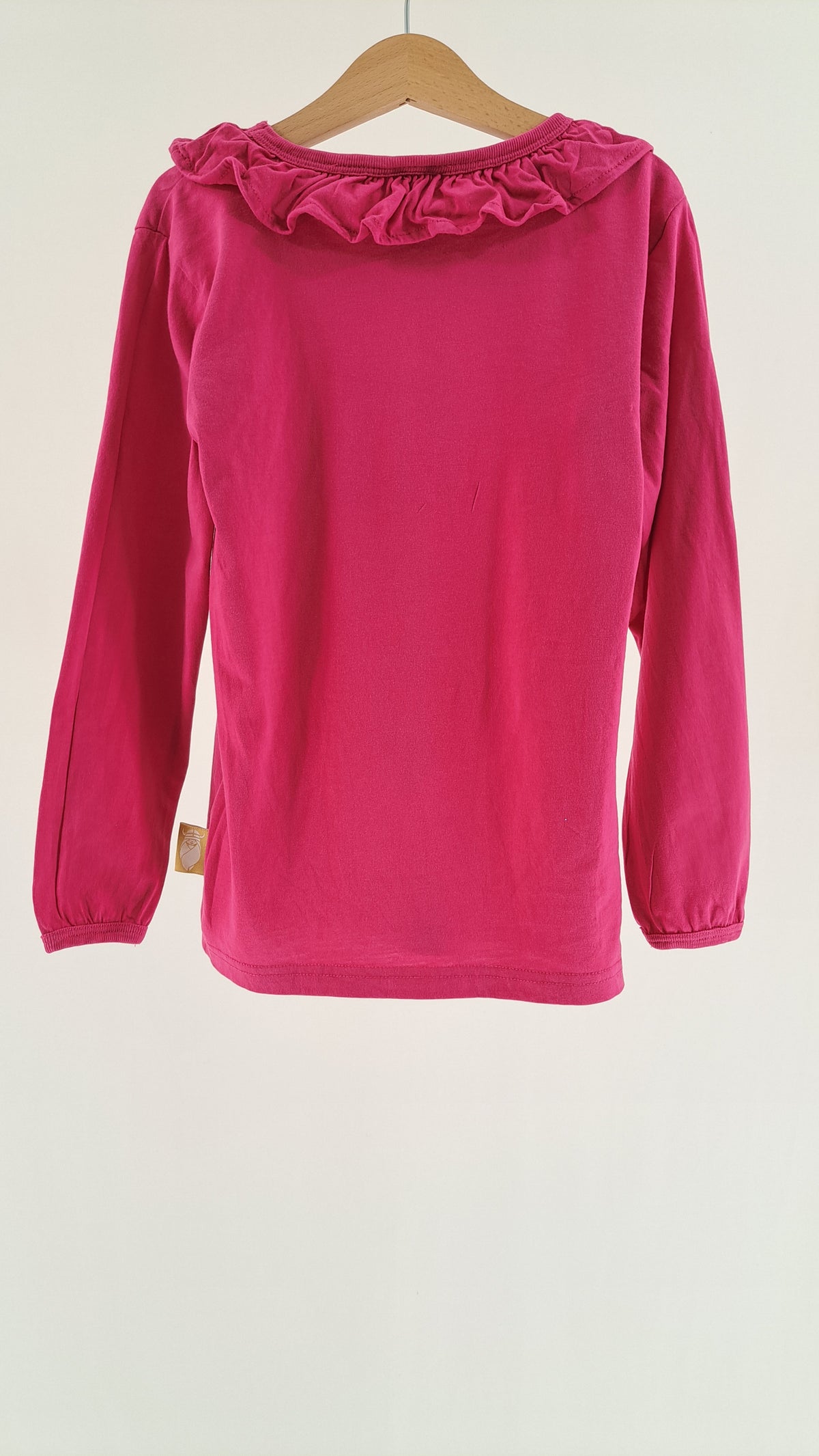 DANEFÆ • BLUSE • HINDBÆRRØD DRONNING • STR. 128
