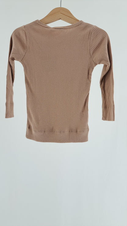 MARMAR COPENHAGEN • BLUSE • LATTE RIBSTRIK • STR. 86