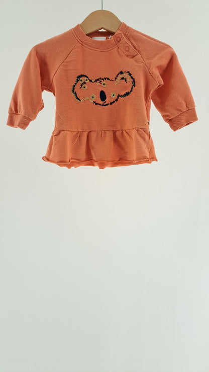 MINYMO • SWEATSHIRT • ORANGE • STR. 56
