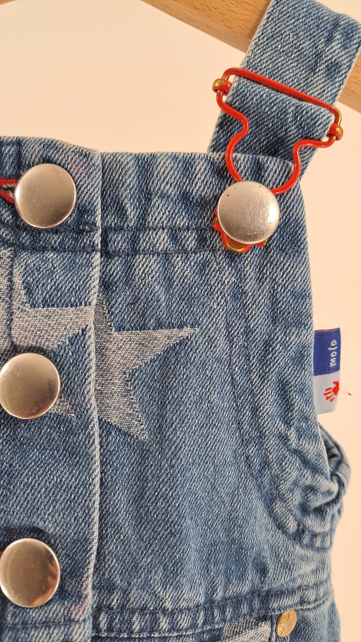 MOLO • SALOPETTEKJOLE • BLÅ DENIM STJERNER • STR. 62