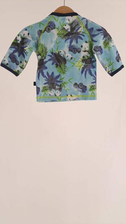 ME TOO • BLOUSE • LIGHT BLUE PANDA • SIZE 62
