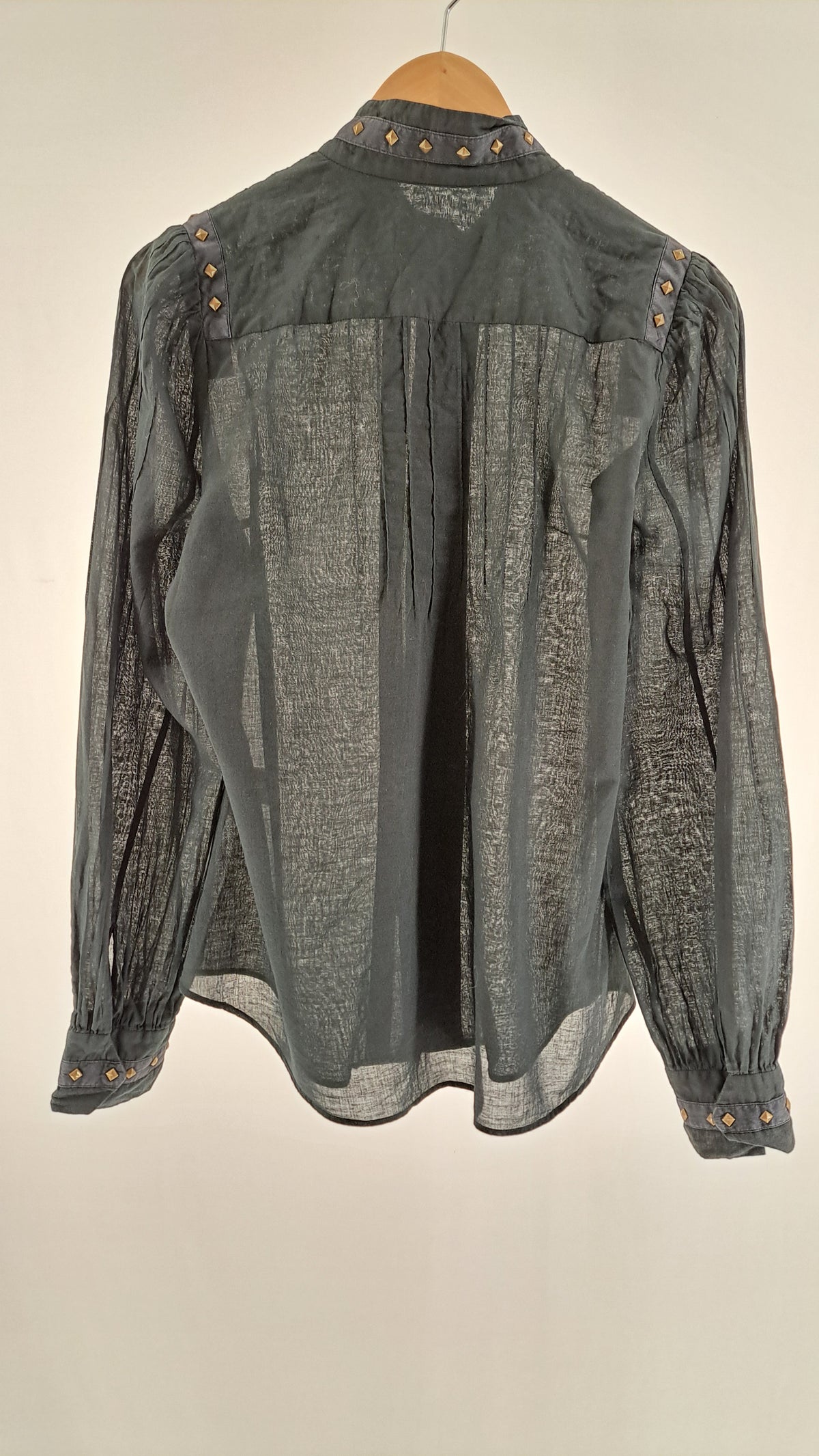 BY MALENE BIRGER • BLUSE • ANTRACIT NITTER • STR. L