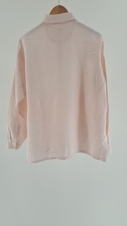 SHIRT • POWDER LINEN • SIZE L