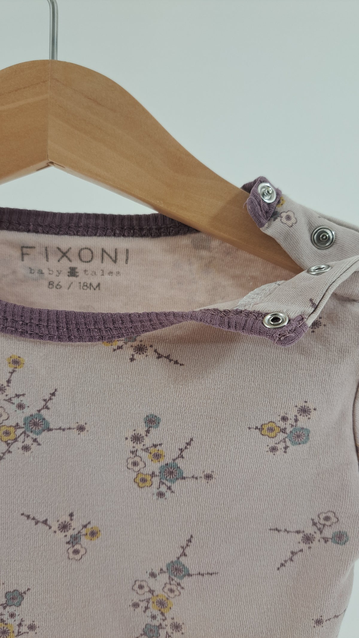 FIXONI • BODY • ROSA BLOMSTERPRINT • STR. 86