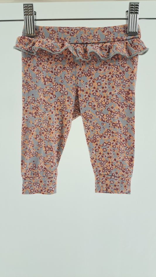 MINYMO • LEGGINGS • FLORAL PRINT PINK/BLUE • SIZE 56