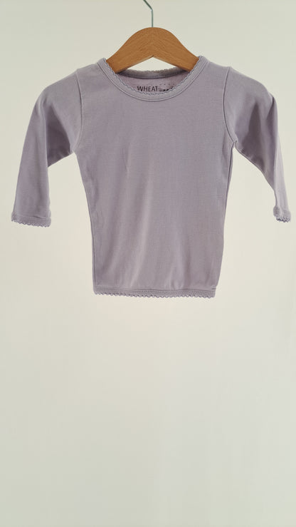 WHEAT • BLOUSE • LILAC • SIZE 68
