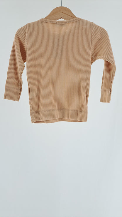 MARMAR COPENHAGEN • TRÖJA • SAND RIB HENLEY • STL. 80