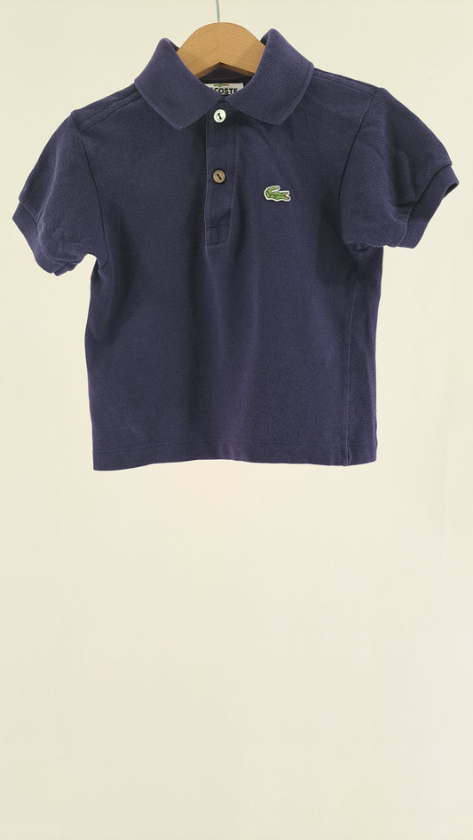LACOSTE • POLO • NAVY • SIZE 92