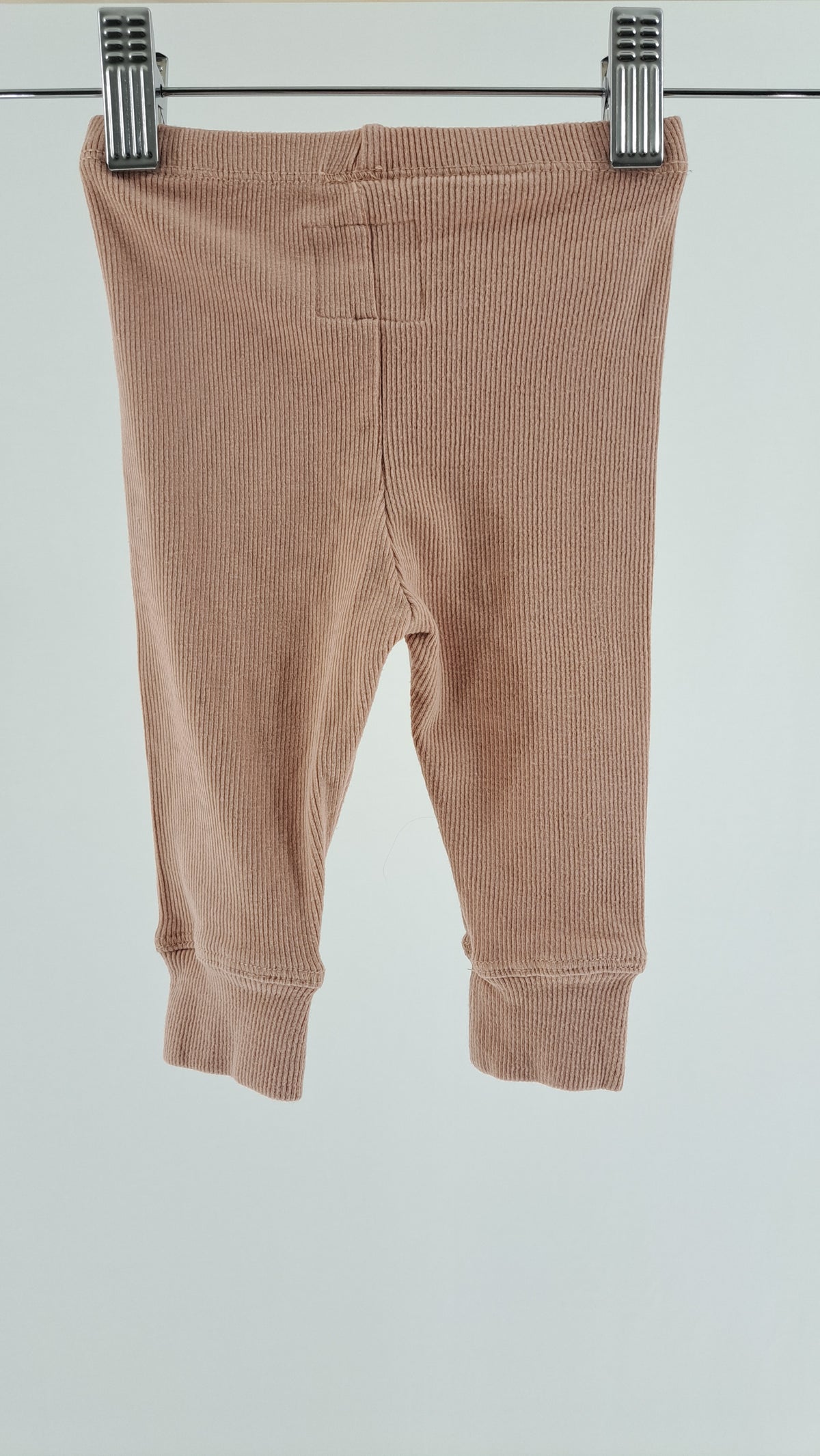 KONGES SLØJD • LEGGINGS • DUSTY ROSE RIB • SIZE 62