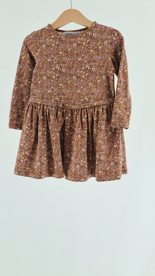 WHEAT • KJOLE • BRUNROSA BLOMSTERPRINT • STR. 98