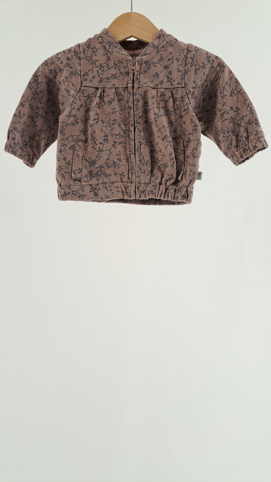 WHEAT • CARDIGAN • STØVET ROSA BLADE • STR. 62
