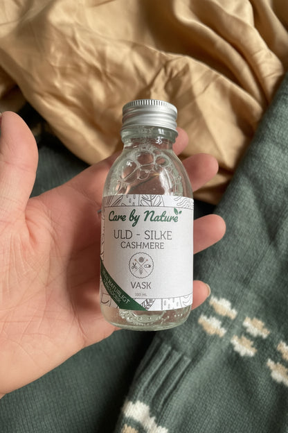 CARE BY NATURE • WOOL-SILK-CASHMERE WASH • 100 ML